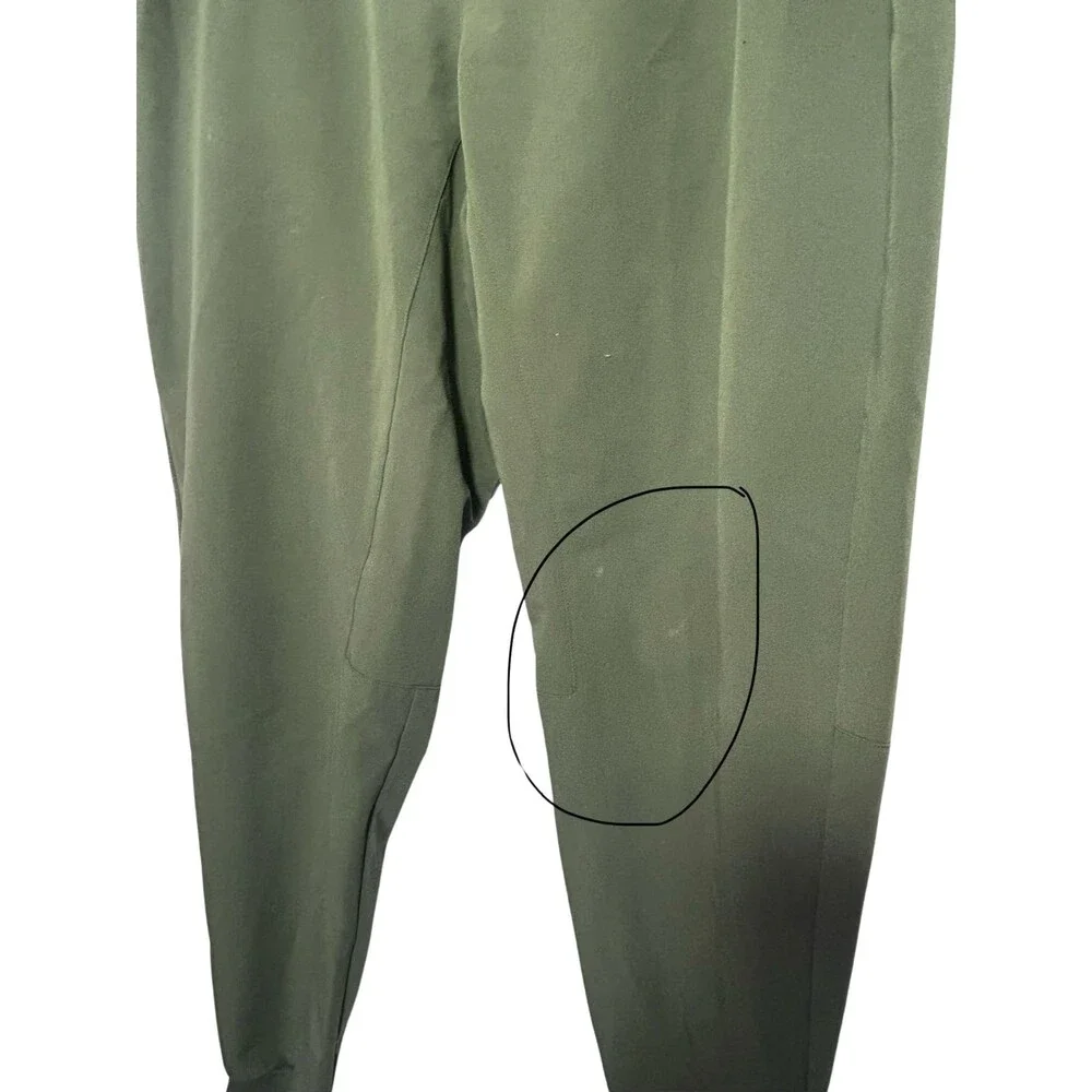 Figs Scrub Jogger Pants Men Size XL Men Green Drawstring Technical Collection